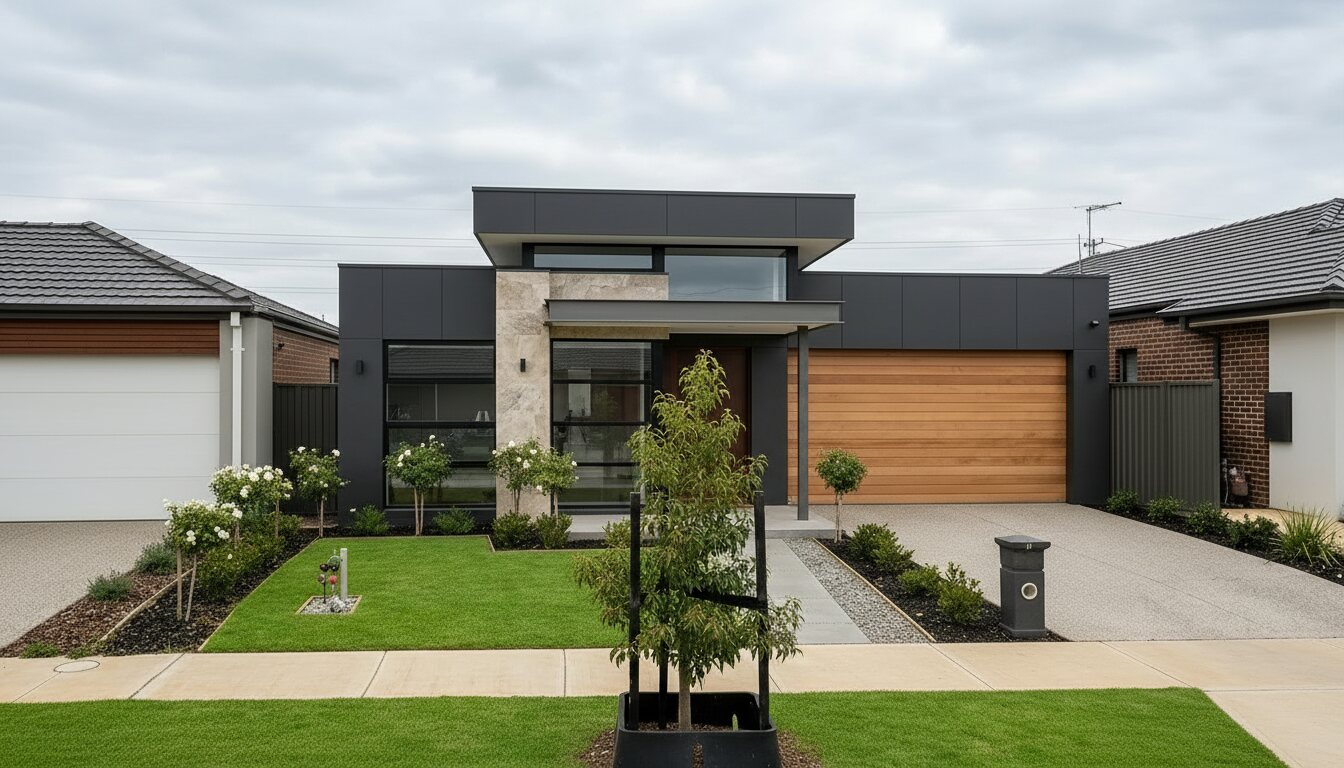 Proposed exterior visualization for a self-initiated residential renovation study