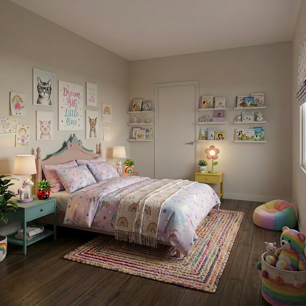 Renovation concept — children's bedroom with themed decor